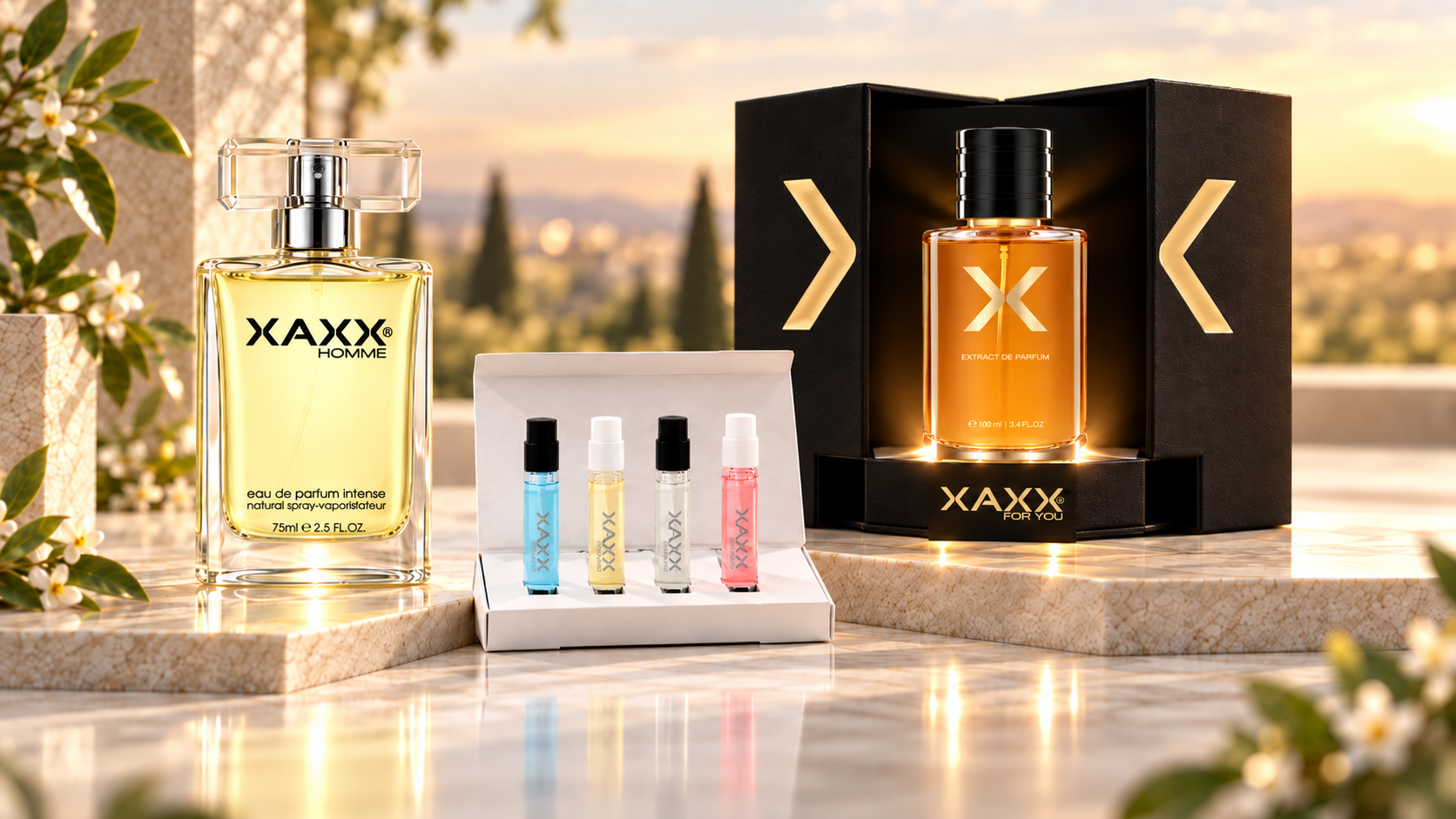 EdP Intense, X-LINE und Testset